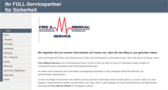 Desktop Screenshot of fire-medical-service.de